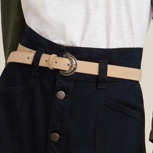 NWT Veronica Beard Laia Belt in Cappuccino